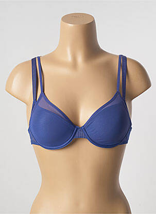 Sutien bretea multi poziție top sutien modelat albastru PASSIONATA femeie