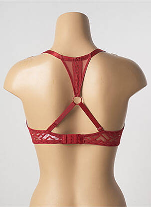 Sutien broderie top sutien modelat roșu PASSIONATA femeie