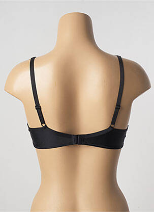 Sutien efect material satinat top sutien modelat negru ALLUMETTE femeie