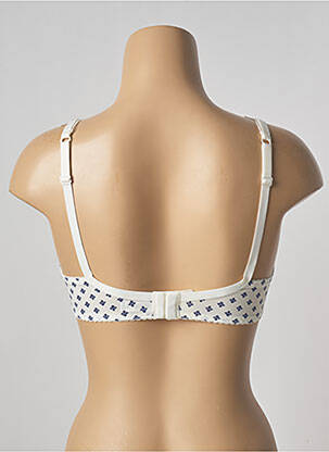 Sutien efect material satinat top sutien push-up bej ALLUMETTE femeie