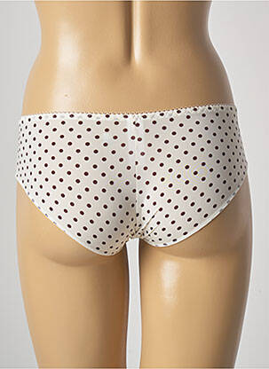 Shorty efect material satinat bej ALLUMETTE femeie