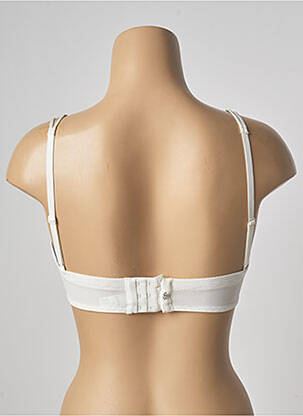 Sutien efect material satinat top sutien modelat bej SIMONE PERELE femeie