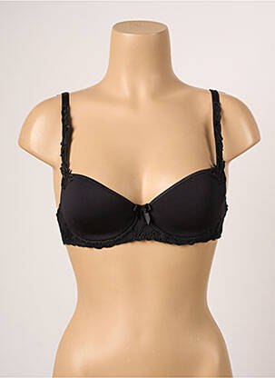 Sutien efect material satinat top sutien modelat negru SIMONE PERELE femeie