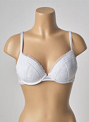 Sutien fără armatură top sutien push-up alb SIMONE PERELE femeie