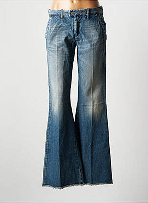 Blugi cu croială evazată albastru DIESEL femeie