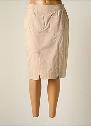 Fustă midi bej JUMFIL femeie