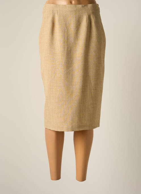 Fustă midi bej JUMFIL femeie