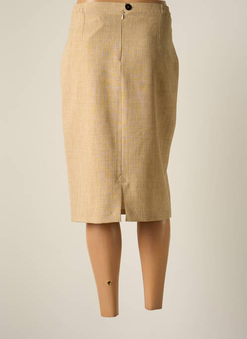 Fustă midi bej JUMFIL femeie