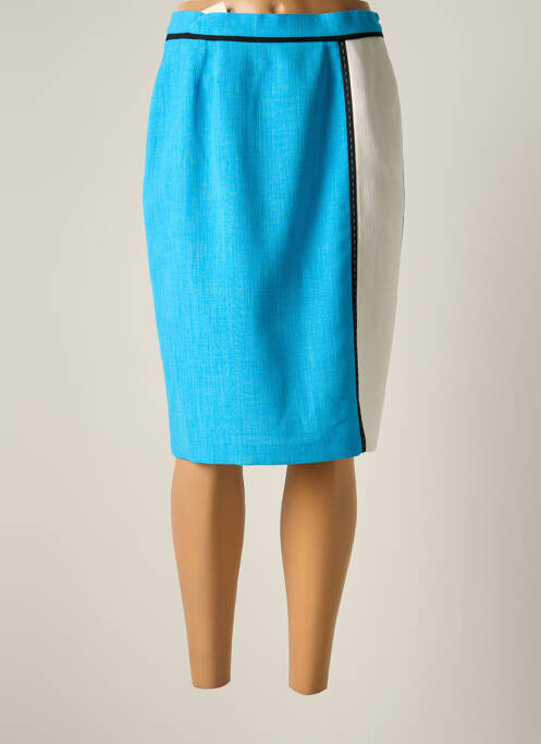 Fustă midi albastru JUMFIL femeie