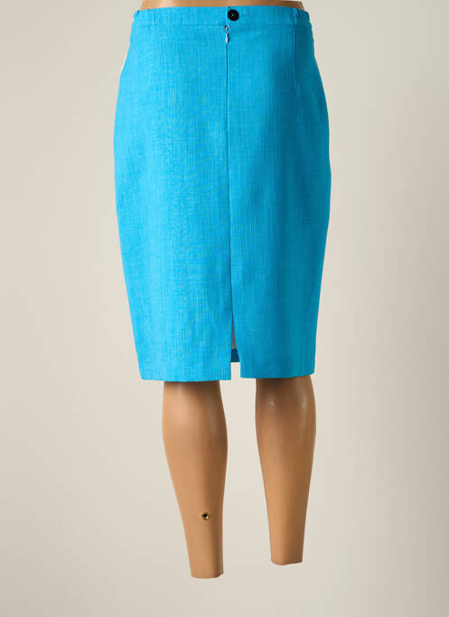 Fustă midi albastru JUMFIL femeie