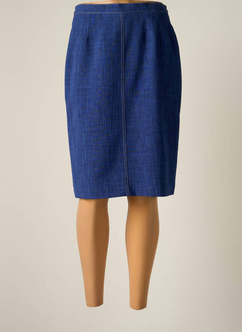 Fustă midi albastru JUMFIL femeie