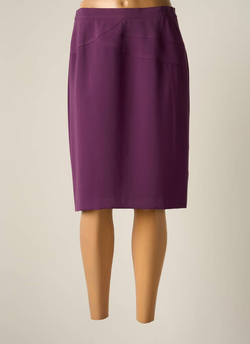 Fustă midi violet JUMFIL femeie