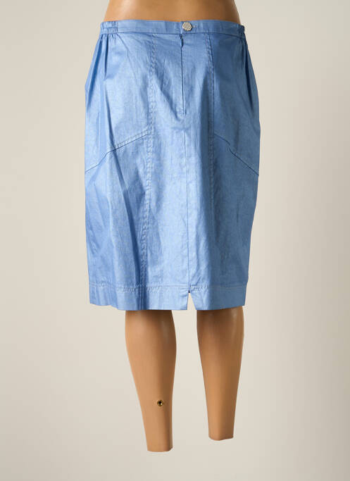 Fustă midi albastru JUMFIL femeie