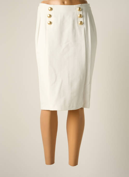 Fustă midi bej JUMFIL femeie