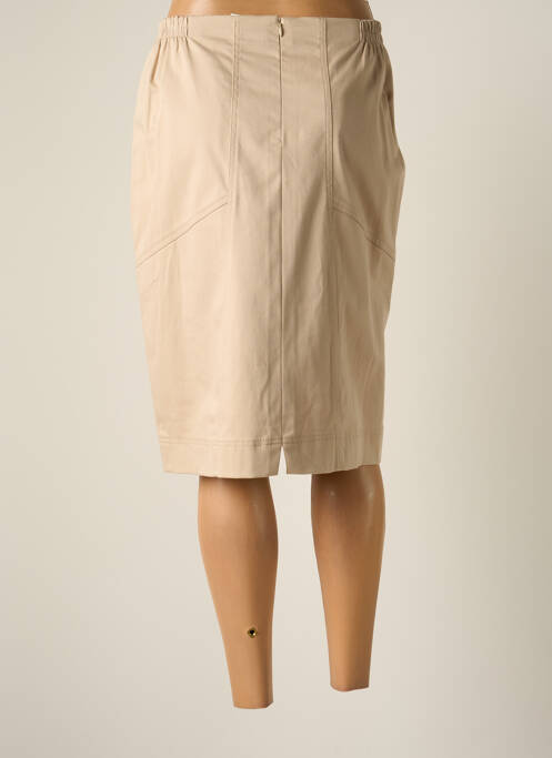 Fustă midi bej JUMFIL femeie