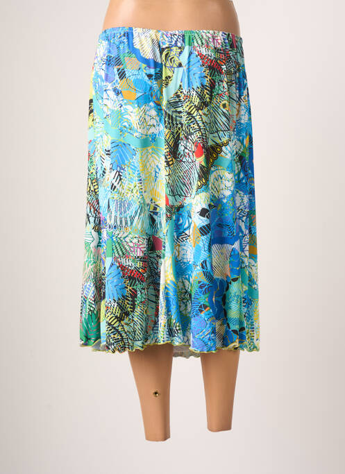 Fustă midi albastru JUMFIL femeie