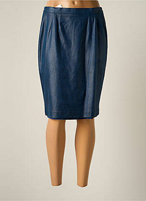 Fustă midi albastru JUMFIL femeie