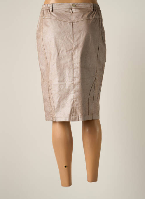 Fustă midi roz JUMFIL femeie