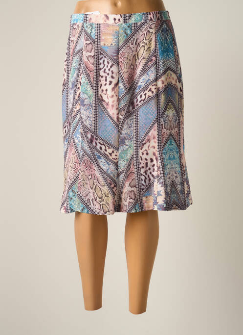 Fustă midi albastru JUMFIL femeie