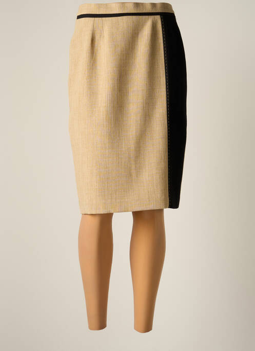 Fustă midi bej JUMFIL femeie