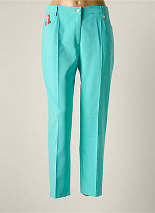 Pantalon slim albastru JUMFIL femeie