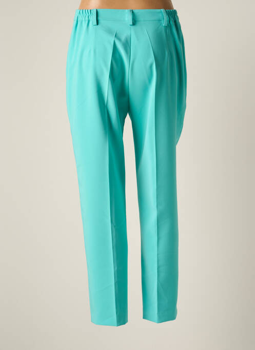 Pantalon slim talie elastică mărime normală albastru JUMFIL femme