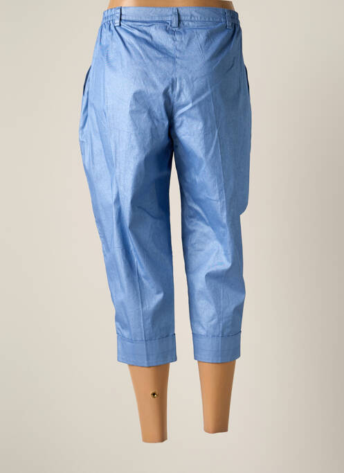 Pantalon trei sferturi albastru JUMFIL femeie