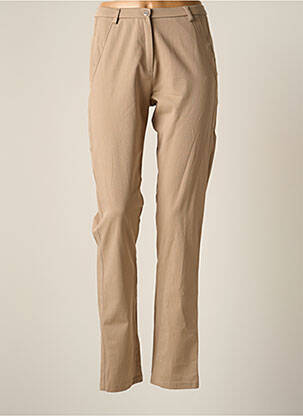 Pantalon slim bej MERI & ESCA femeie