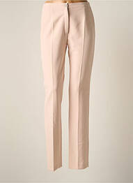 Pantalon slim talie elastică mărime normală roz JUMFIL femme