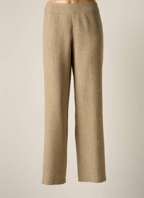 Pantalon drept bej JUMFIL femeie