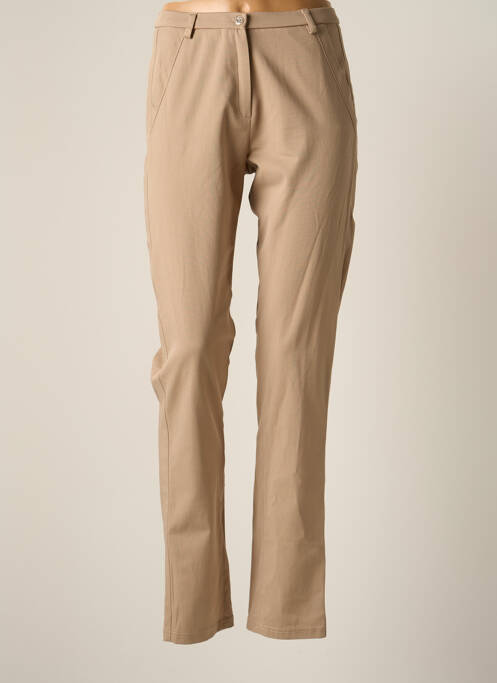 Pantalon slim bej MERI & ESCA femeie