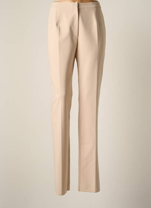 Pantalon slim bej JUMFIL femeie