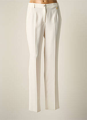 Pantalon drept alb JUMFIL femeie