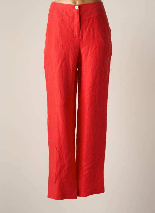 Pantalon drept roșu JUMFIL femeie