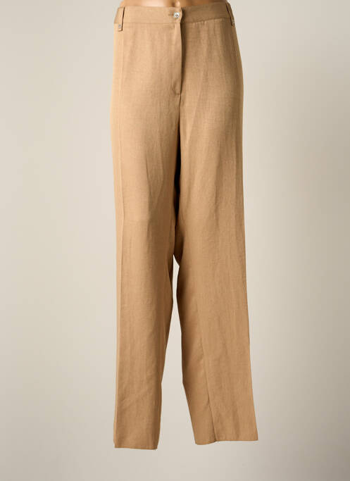 Pantalon drept bej JUMFIL femeie