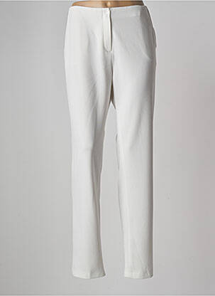 Pantalon slim alb JUMFIL femeie