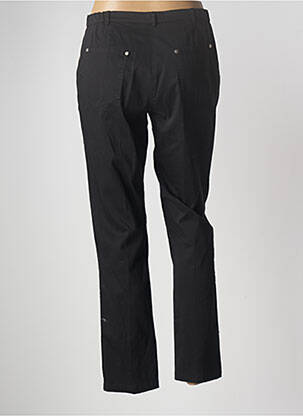 Pantalon 7/8 țesătură poplin mărime normală negru JUMFIL femeie