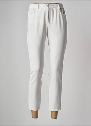 Pantalon 7/8 alb JUMFIL femeie