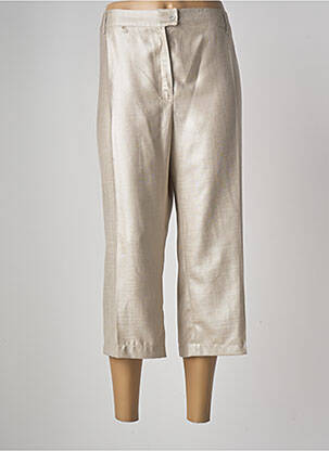 Pantalon trei sferturi bej JUMFIL femeie