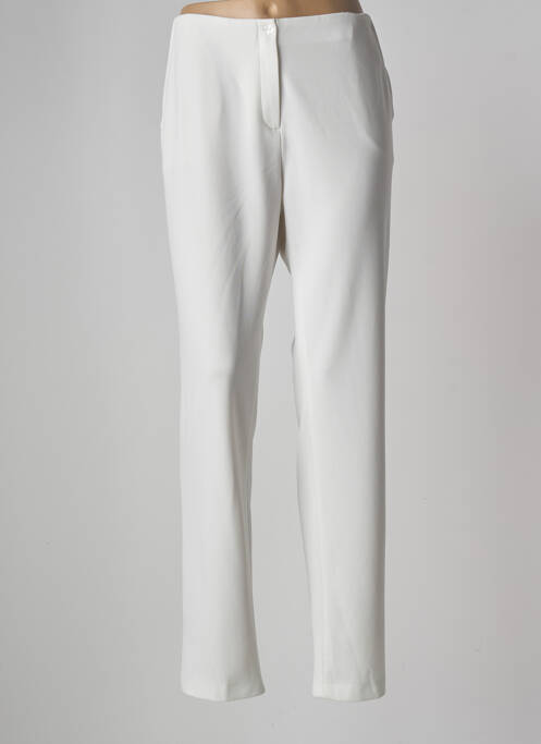 Pantalon slim alb JUMFIL femeie