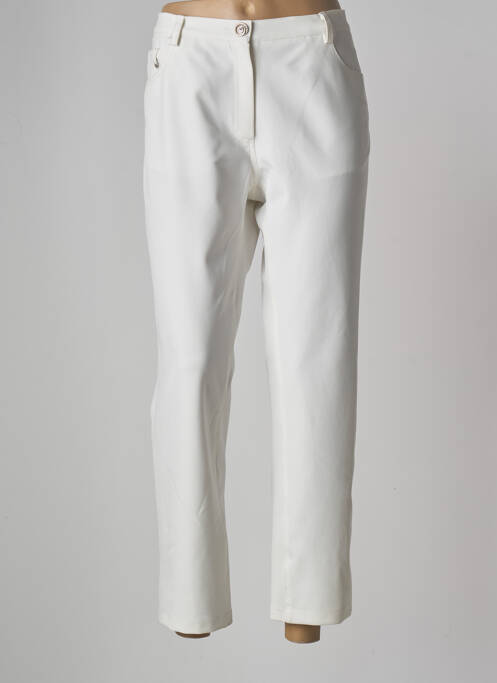 Pantalon 7/8 alb JUMFIL femeie