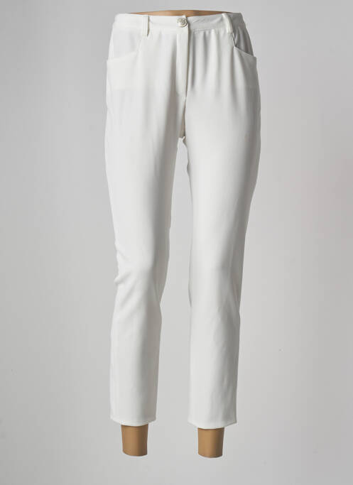 Pantalon 7/8 alb JUMFIL femeie