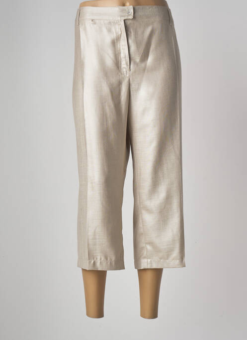 Pantalon trei sferturi bej JUMFIL femeie