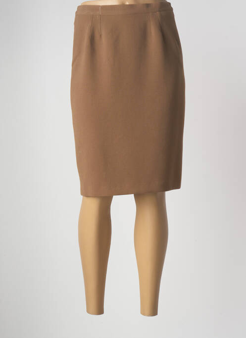 Fustă midi maro JUMFIL femeie