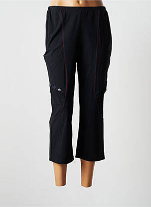 Pantalon trei sferturi negru JUMFIL femeie