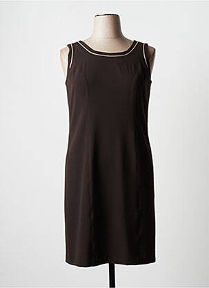 Rochie midi maro JUMFIL femeie