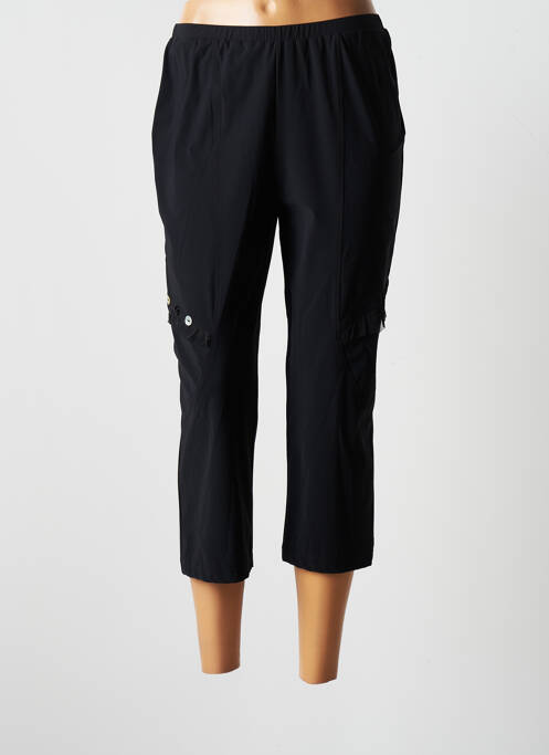 Pantalon trei sferturi negru JUMFIL femeie