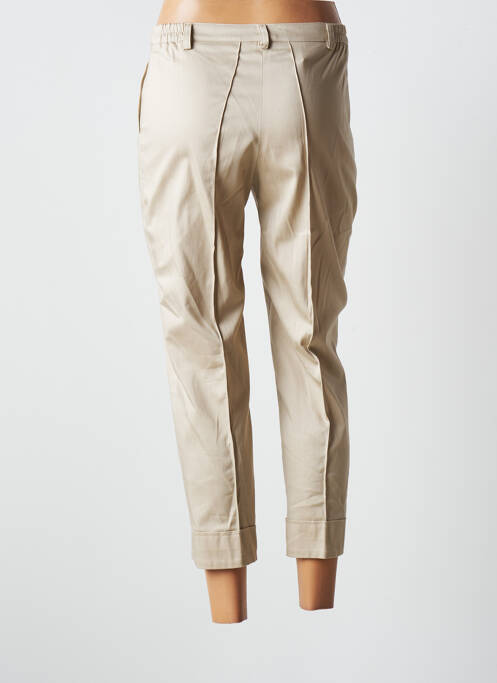 Pantalon trei sferturi bej JUMFIL femeie