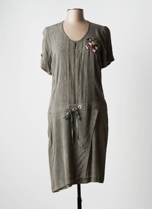 Rochie midi verde MERI & ESCA femeie