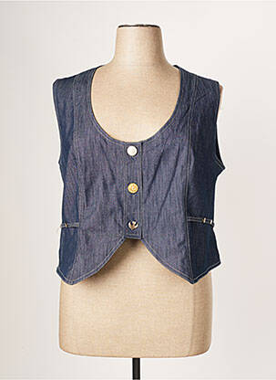 Vestă fără mâneci albastru JUMFIL femeie